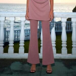 Zara Ribbed Flare Pants